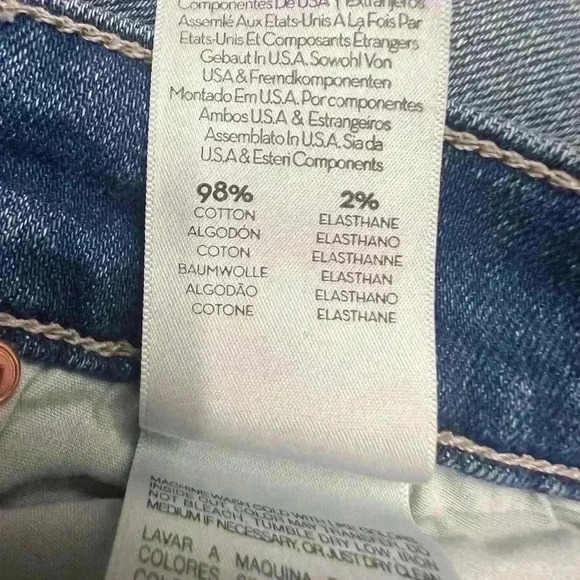 MOTHER The Charmer skinny jeans Satisfaction wash Size 26 - Picture 11 of 12